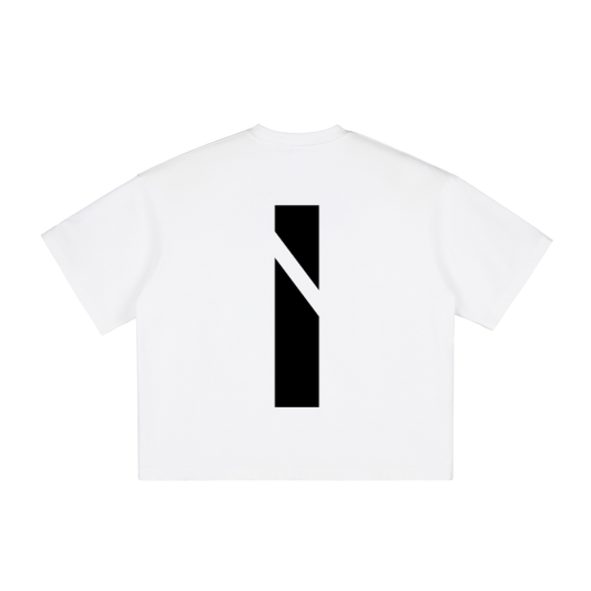 Vintage Washed Boxy T-Shirt - front logo