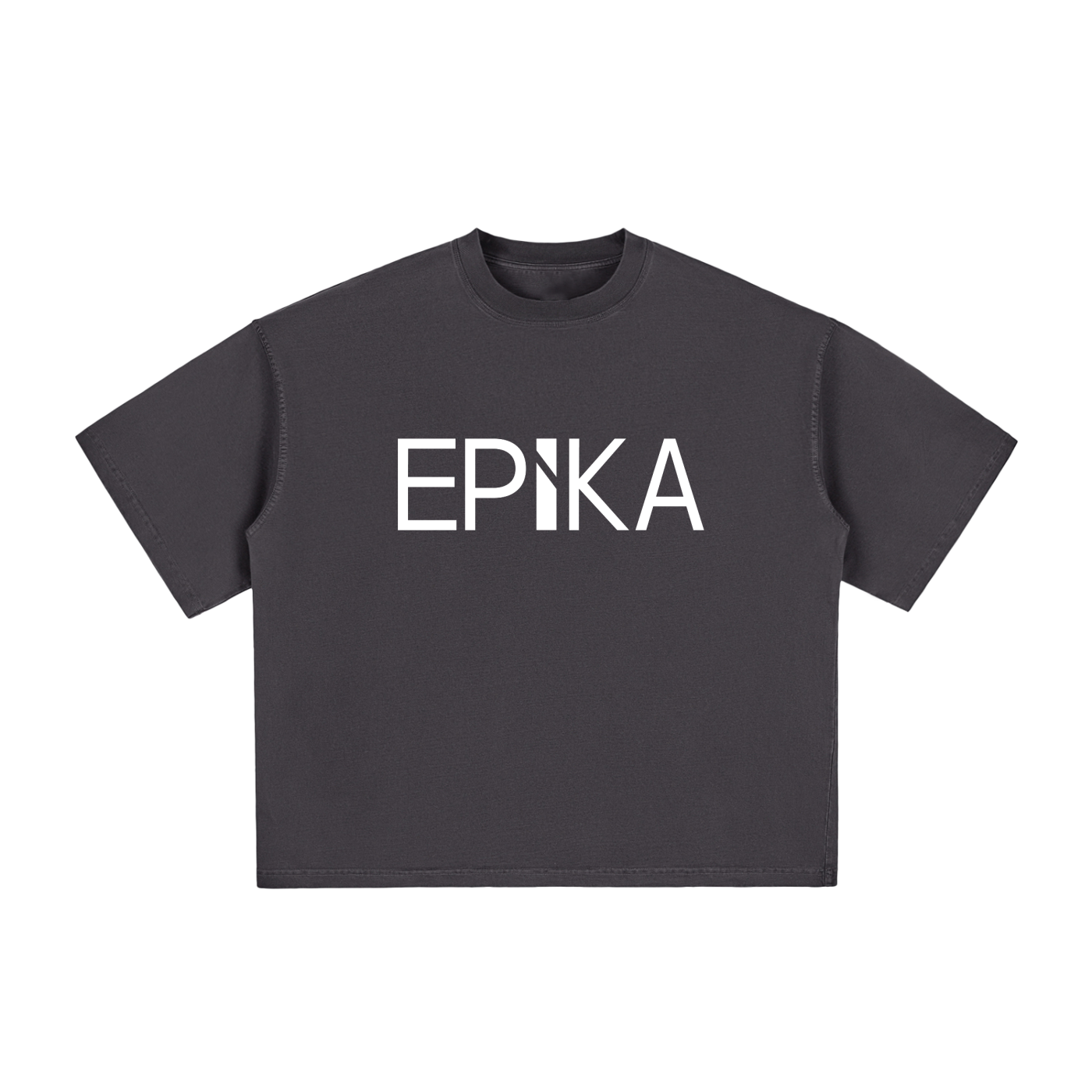 Vintage Washed Boxy T-Shirt - front logo