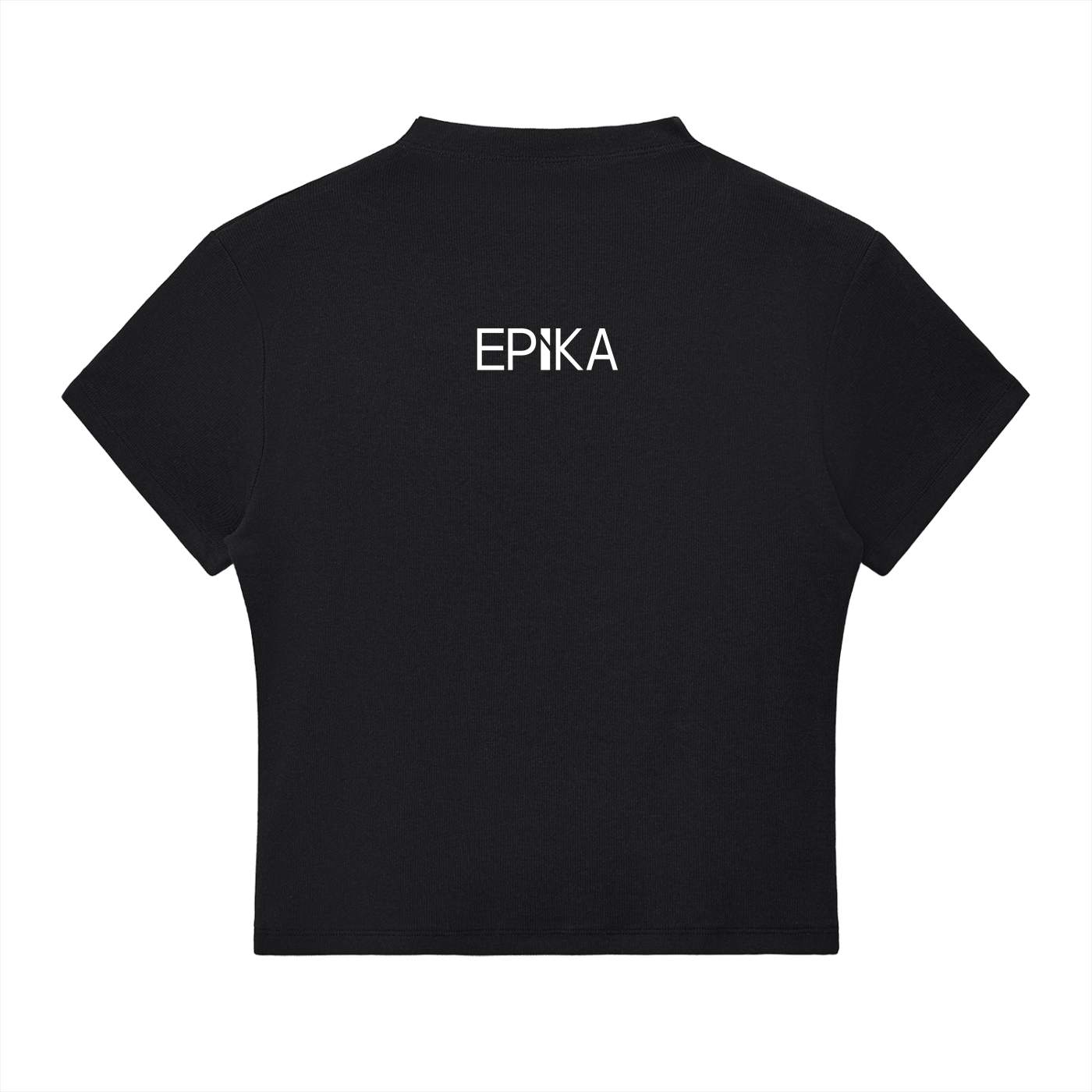 Slim Fit Mock Neck T-Shirt - front symbol