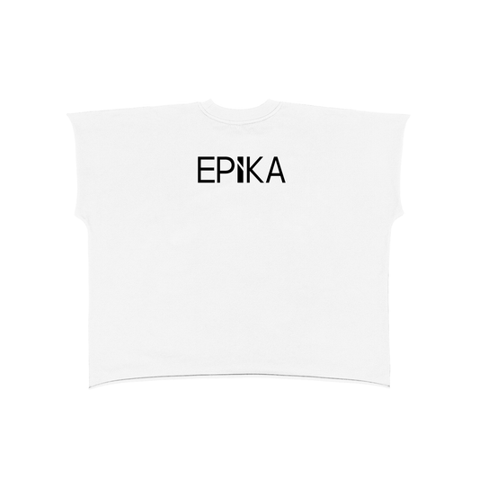 Raw Edge Boxy T-Shirt - front symbol