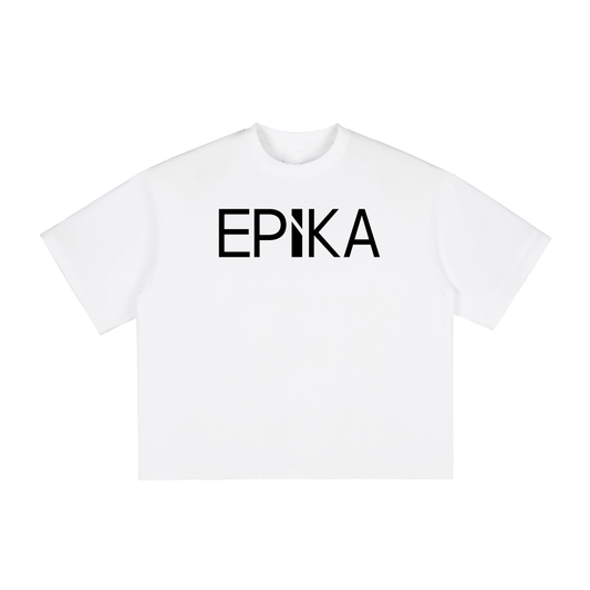 Vintage Washed Boxy T-Shirt - front logo